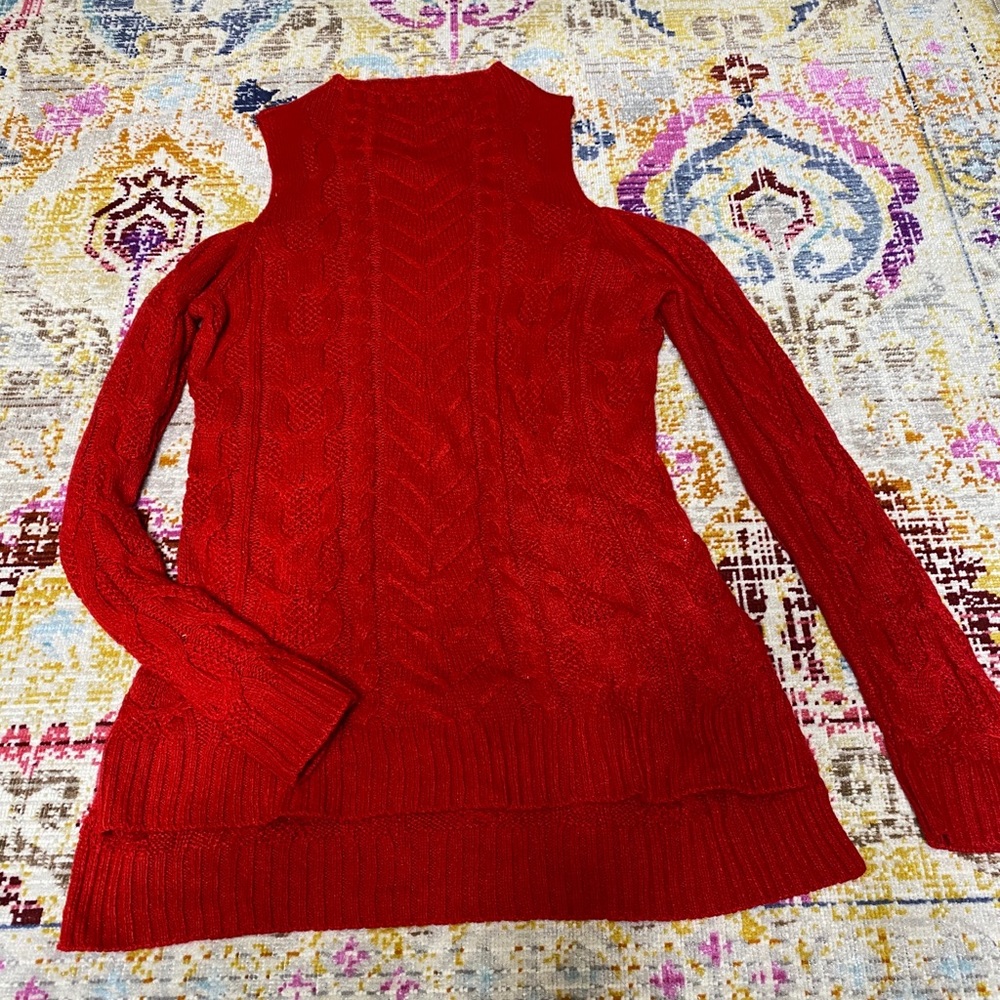 Cold Shoulder Sweater